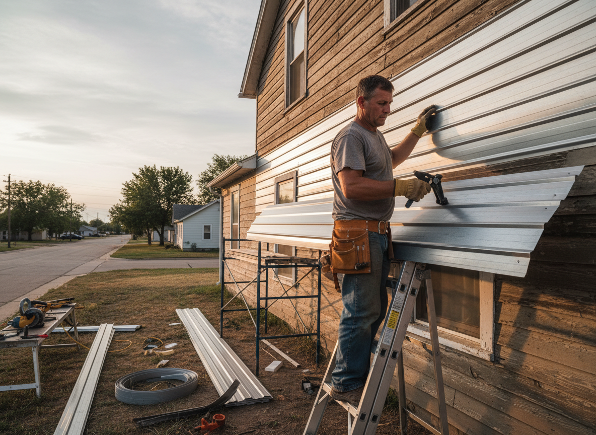 Siding contractor in Carthage
