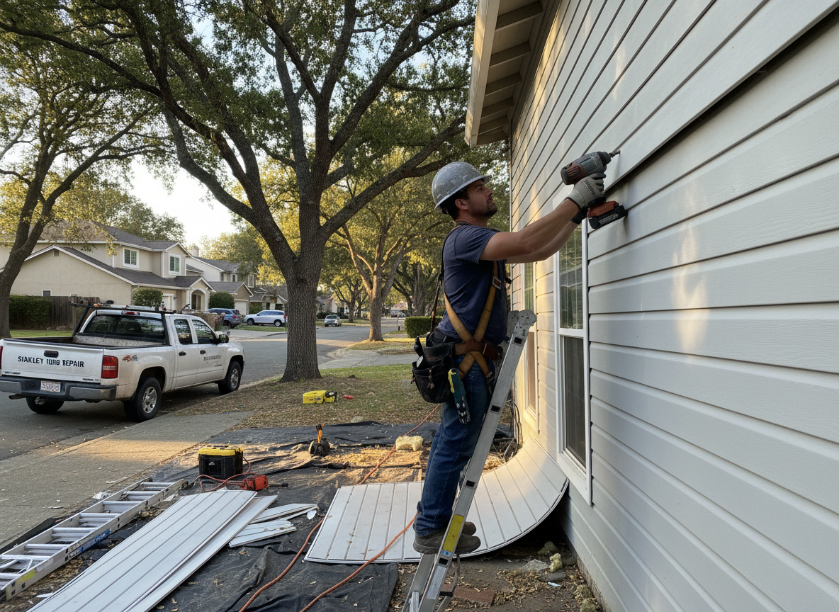 Siding contractor in Evanston